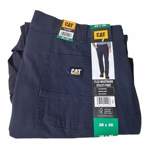 CAT Flex Waistband Utility Pants - Navy. 38x30